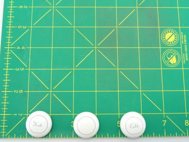 Kohler Gp1077792-0 2- Plug Buttons - Fairfax Widespread, Deck & Bidet - White
