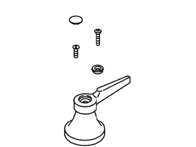 Kohler 1000438-Cp Triton Lever Handle Kit