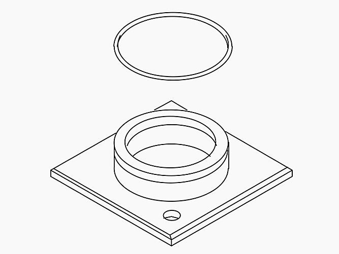 Kohler 1001118-Rn Escutcheon Assy