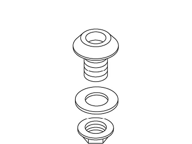 Kohler 1011128-Cp Sidespray Service Kit