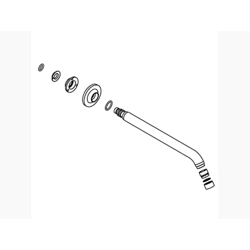Kohler 1014556-Bv Spout & Hardware- 10.25"- Sub Assembly