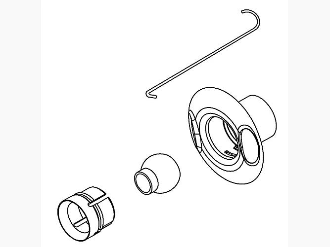 Kohler 1015255-47 Jet Trim Kit