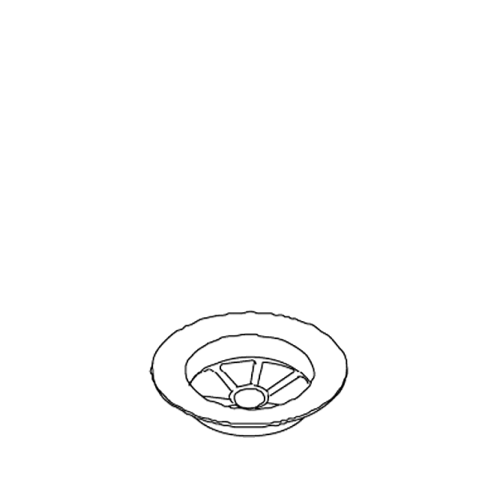 Kohler 1019023-S Flange- Waste