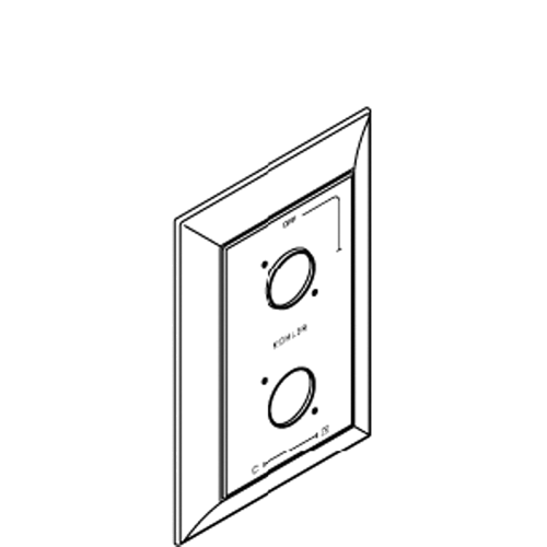 Kohler 1036329-Bn Escutcheon- Stacked