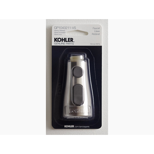 Kohler Gp1043211-VS Pulldown Sprayhead, Simplice - Vibrant Stainless