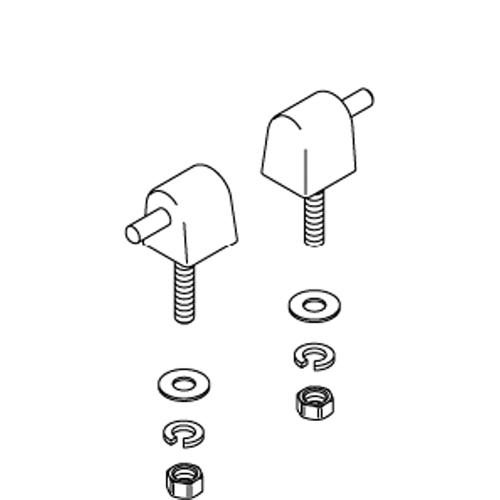 Kohler 1045964-0 Hinge Pack- Toilet Seat- Qc
