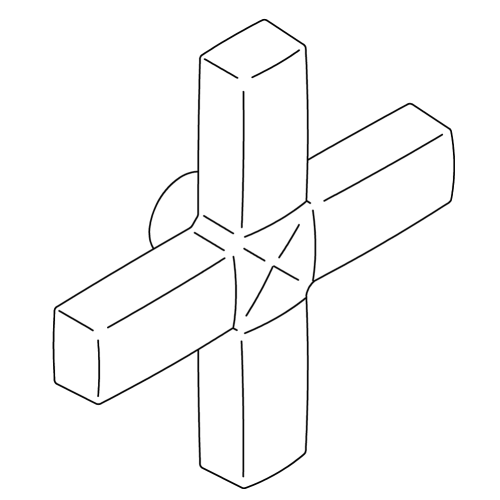 Kohler 1052428-Cp Handle- Cross