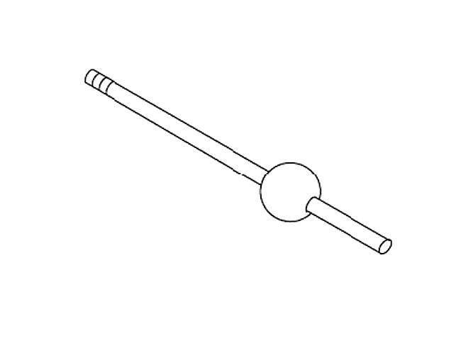 Kohler 1063326-Sn Drain Rod Assembly- Short