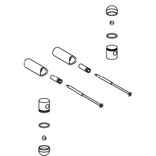 Kohler 1093333-Cp Kit- Slidebar