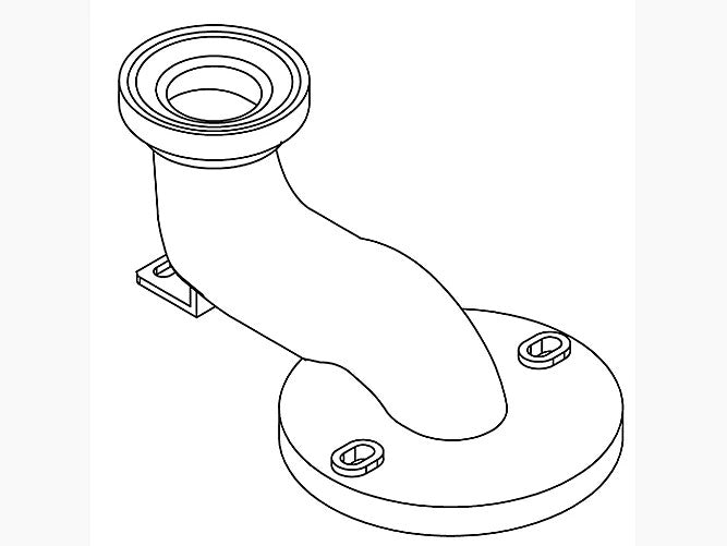 Kohler 1129010 Trap- Plastic