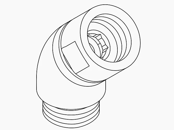 Kohler 1139526-Sn Elbow Assembly