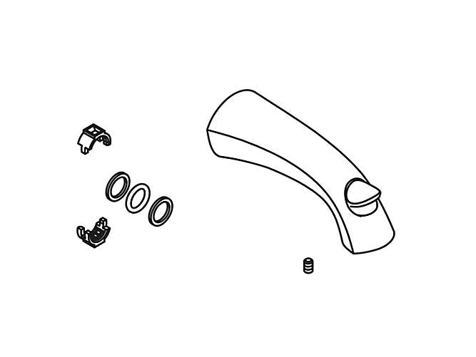 Kohler 1142457-Cp Assembly- Spout