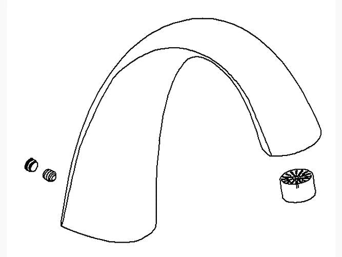 Kohler 1150722-Cp Spout Assembly