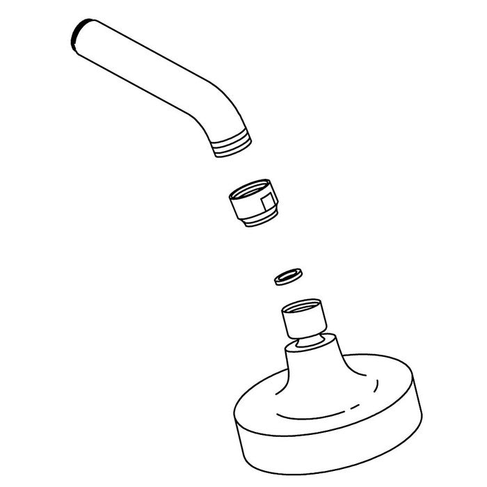 Kohler 1152949-Sn Showerhead And Arm Kit- S.F.