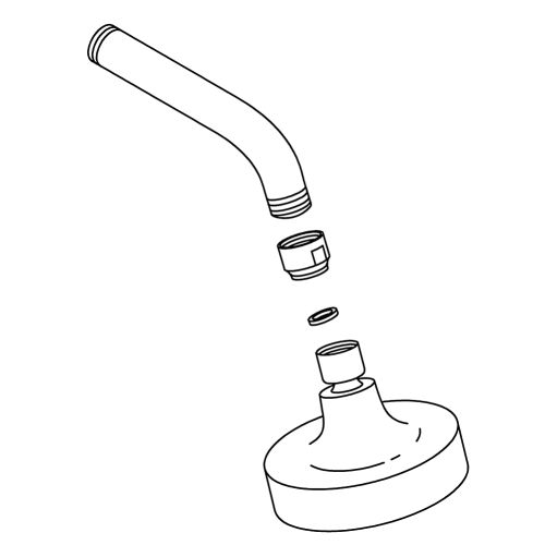 Kohler 1152952-Bn Showerhead And Arm Kit- M.F.