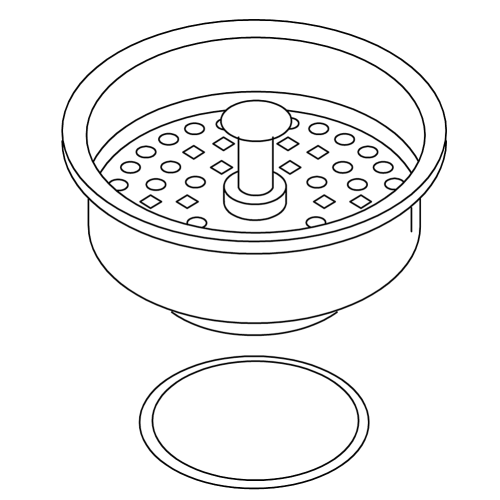 Kohler 1217618-0 Strainer Cup Assy