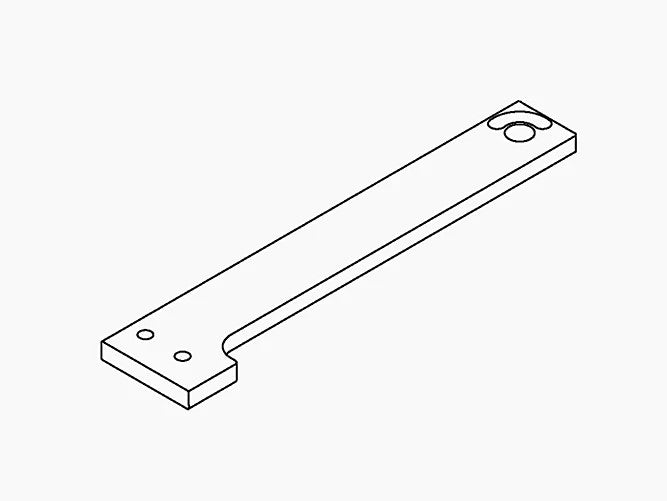 Kohler 1238439-01-Bsp 1238438 Connector Bracket 9.781"