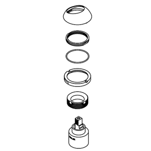 Kohler 1246937-Vs Bonnet/Valve Kit