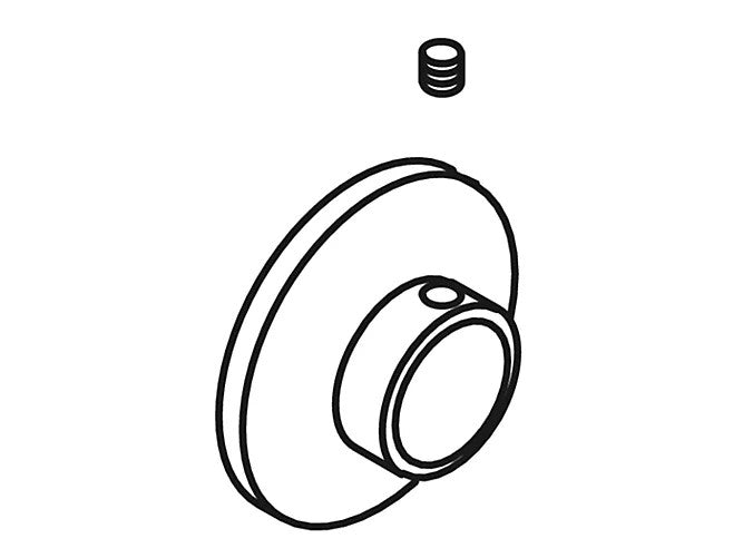 Kohler 20345-Brz Flange & Set Screw Assy