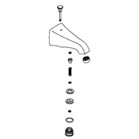 Kohler 88034-Bv Spout Kit- Div