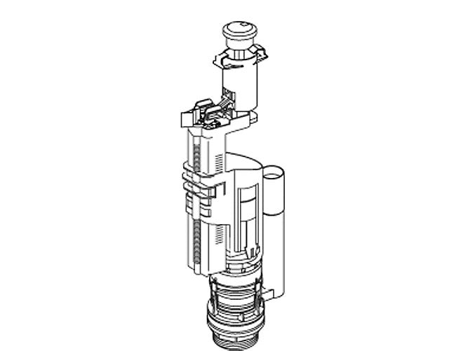 Kohler 1060410-Cp Service Kit For 3002704-Cp Flush Valve