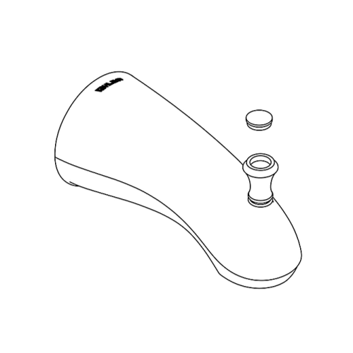 Kohler 1019084-Cp Spout Kit