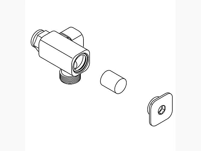 Kohler 1258009 Tee Valve Assy, Pa