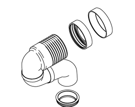  Kohler 1070830 Waste Connector Assembly