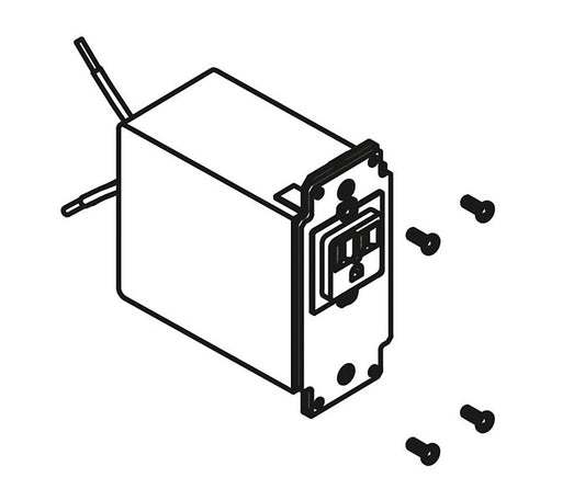  Kohler 1201721 Electrical Box Assembly For In Wall Tank Carrier