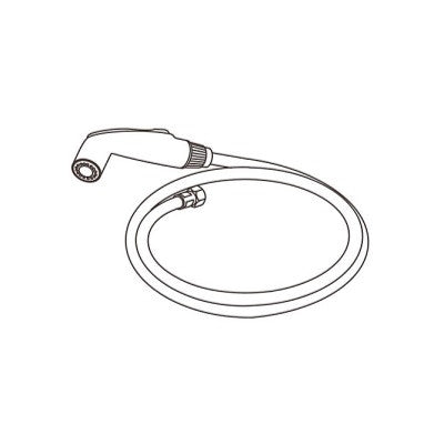  Kohler Gp1021724-7 Sidespray With Hose - Black