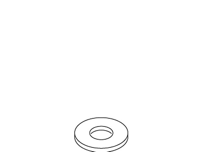  Kohler 1010923 Washer- 3/8" Plain