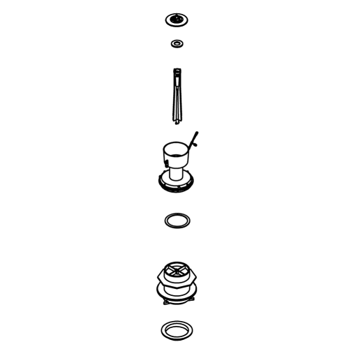  Kohler 1227235 Canister Valve Assembly Kit