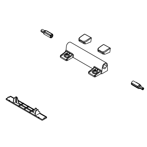  Kohler 1236309-0 Hinge-Assembly
