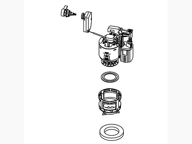  Kohler 1385813 Flush Valve Kit