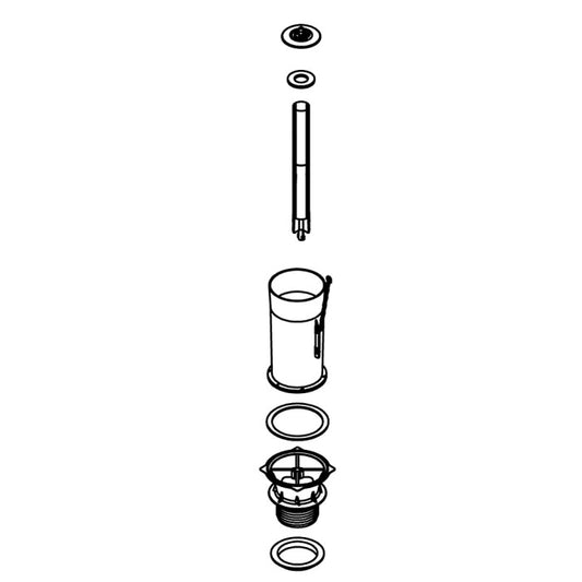  Kohler 1501252 Toilet Flush Valve Kit