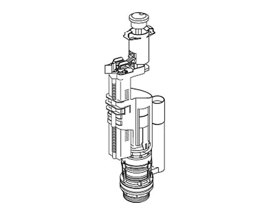  Kohler 1060410-Cp Service Kit For 3002704-Cp Flush Valve