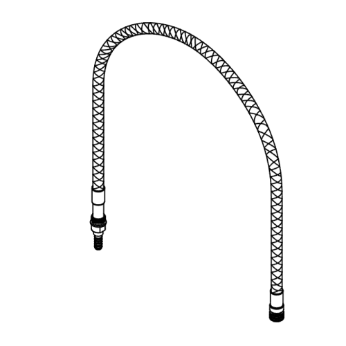 Kohler 1547191 Hose, Nylon Braid